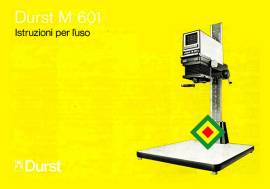 DURST M 301 - M 601 - M 605 - M 805 - LIBRETTO MANUALE ISTRUZIONI INGRANDITORE EPOCA