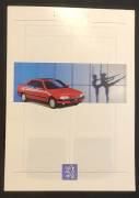 Depliant di presentazione della Peugeot 405 berlin