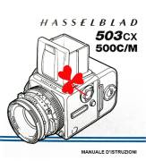 HASSELBLAD XPAN 500 CLASSIC 500 CM ELM SWC 501 C 503 CX LIBRETTO MANUALE ISTRUZIONI