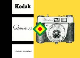 KODAK RETINA IIc RETINETTE IA LIBRETTO MANUALE ISTRUZIONI FOTOCAMERA EPOCA