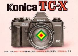 KONICA A4 AUTOREFLEX TC EXAR MT-11 TC-X LIBRETTO MANUALE ISTRUZIONI FOTOCAMERA EPOCA