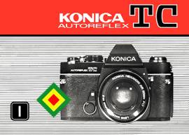 KONICA A4 AUTOREFLEX TC EXAR MT-11 TC-X LIBRETTO MANUALE ISTRUZIONI FOTOCAMERA EPOCA