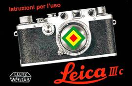 LEIC III C - LEICA M2 - LIBRETTO MANUALE ISTRUZIONI FOTOCAMERA EPOCA