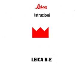 LEICA R6.2 R7 R8 R9 RE LIBRETTO MANUALE ISTRUZIONI FOTOCAMERA EPOCA