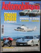 Rivista Automobilismo 09/98 HondaDaewooFerrari.