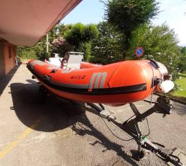 Gommone Marshall M80, motore Suzuki Oil Injection 25 cv, carrellato ELLEBI 