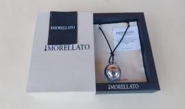 COLLANA DA DONNA MORELLATO CON PENDENTE BOULE E CRISTALLO SWAROWSKI NUOVA