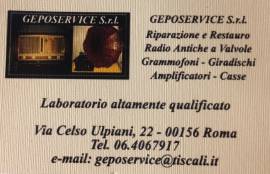 RESTAURO RIPARAZIONE GRAMMOFONI RADIO ANTICHE GIRADISCHI