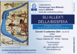 GLI ALLEATI DELLA BIOSFERA (conferenza A.T.M. a Genova) 