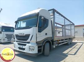 RIF.1103 IVECO STRALIS 260 S 500 – 2012 – CASSONE CENTINATO ALZA/ABBASSA COPRI/SCOPRI – EURO 5