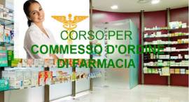 CORSO PER COMMESSO D'ORDINE DI FARMACIA