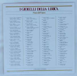 DISCO LP 33 GIRI "I GIOIELLI DELLA LIRICA" GAETANO DONIZETTI LUCIA DI LAMMERMOOR PAGINE SC