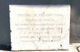 Lapide storica commemorativa