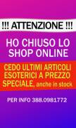  Affare Vendita Stock di articoli esoterici per chiusura shop online 