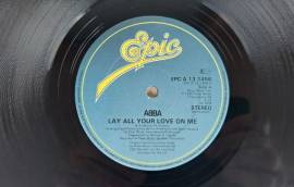 VINILE 33 GIRI ABBA LAY YOUR LOVE ON ME ETICHETTA:EPIC-A 13-1456 LUGLIO 1981