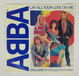 VINILE 33 GIRI ABBA LAY YOUR LOVE ON ME ETICHETTA:EPIC-A 13-1456 LUGLIO 1981