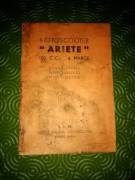 Libretto uso d’epoca motoscooter ARIETE 150 anno 1954 