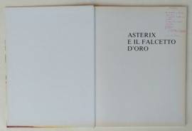 Asterix e il falcetto d'oro di Goscinny e Uderzo Ed.Arnoldo Mondadori, febbraio 1980