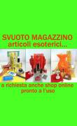 Affare vendita stock di articoli esoterici per chiusura shop online, svuoto magazzino