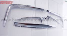 Mercedes SL107 series European bumper-shells chrome