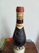 Vendo bottiglia di vino del 1961