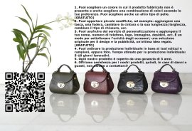 BORSA MIDI in pelle da donna   