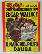 Il marchio di Pluto e Paura di Edgar Wallace 1°Ed.Mondadori, maggio, 1937 perfetto 