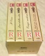 Cofanetto Charlie Chaplin 4 VHS COME NUOVA