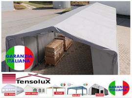 Capannone 12x6 tendone PVC 720g gazebo deposito magazzino gazebiprofessionali