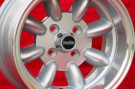 4 pz. cerchi Fiat Minilite 7x13 ET-7 124 Berlina, 