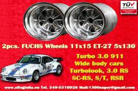 2 pz. cerchi Porsche Fuchs 11x15 ET-27 911 turbo b