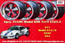 4 pz. cerchi Porsche Fuchs 7x15 ET23.3 911 -1989, 