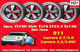 4 pz. cerchi Porsche Fuchs 7x16 ET23.3 911 -1989, 