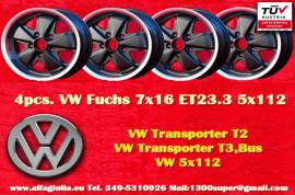 4 pz. cerchi VW Fuchs 7x16 ET23.3 T2b, T3