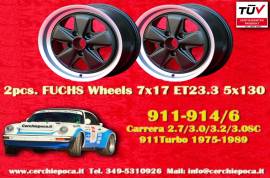 2 pz. cerchi Porsche Fuchs 7x17 ET23.3 911 -1989, 