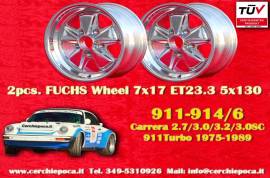 2 pz. cerchi Porsche Fuchs 7x17 ET23.3 911 -1989, 