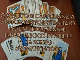 Consulto COMPLETO CARTOMANZIA 11€