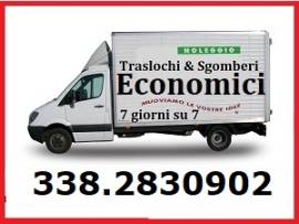 TRASLOCHI TRASPORTI E SGOMBERI PREZZI ECONOMICI 7GG SU7