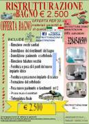 Ristrutturazione bagno napoli 2500€