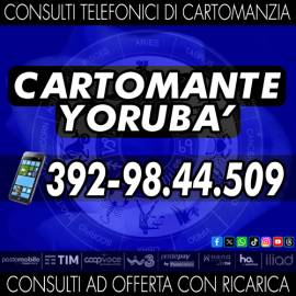 La consulenza esoterica con il Cartomante Yorubà è a pagamento con offerta