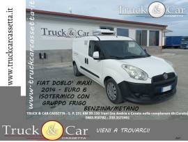 RIF.1120 FIAT DOBLO' MAXI - 2014 - ISOTERMICO+FRIGO-METANO/BENZINA - ATP FNAX 09/2026 - EURO 6B