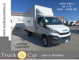 RIF.1096 IVECO DAILY 35 C 13 – 2016 – CASSONE FURGONATO – EURO 5B