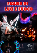 FIGURE DI LUCI E FUOCO – EVENTO UNICO IN ITALIA – COSTUMI SCENOGRAFICI – SFILATA LUMINOSA PER LE VIE