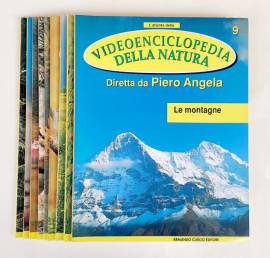 Videoenciclopedia della natura.I fascicoli dal numero 1 al 9 di Piero Angela Ed.Armando Curcio, 1991