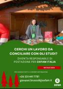 Responsabile di Postazione con Oxfam Italia