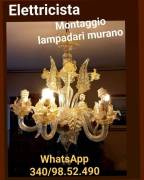 Lampadario Murano 