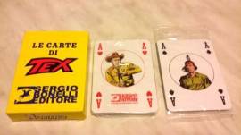 SERGIO BONELLI TEX LE CARTE DA GIOCO BLISTERATO+SCATOLA PORTACARTE