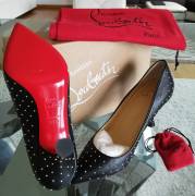 scarpe nuove Louboutin Plume Nappa misura 38,5