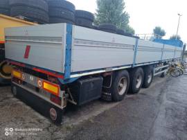 IVECO MAGIRUS CON GRU + SEMIRIMORCHIO + 2 APE PIAGGIO