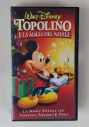 VIDEOCASSETTA VHS WALT DISNEY TOPOLINO E LA MAGIA DI NATALE VS 4800